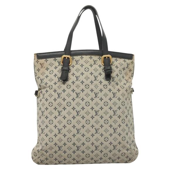 LOUIS VUITTON Monogram Mini Françoise Tote Bag Blue M92208 - Picture 13 of 16
